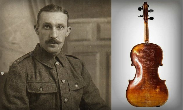 soldado violín